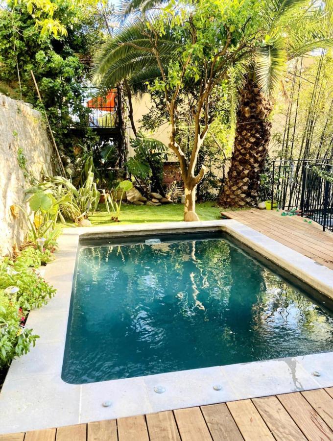 Appartement Lumineux Avec Terrasse Jardin Et Acces Piscine 빌프랑슈쉬르메르 외부 사진
