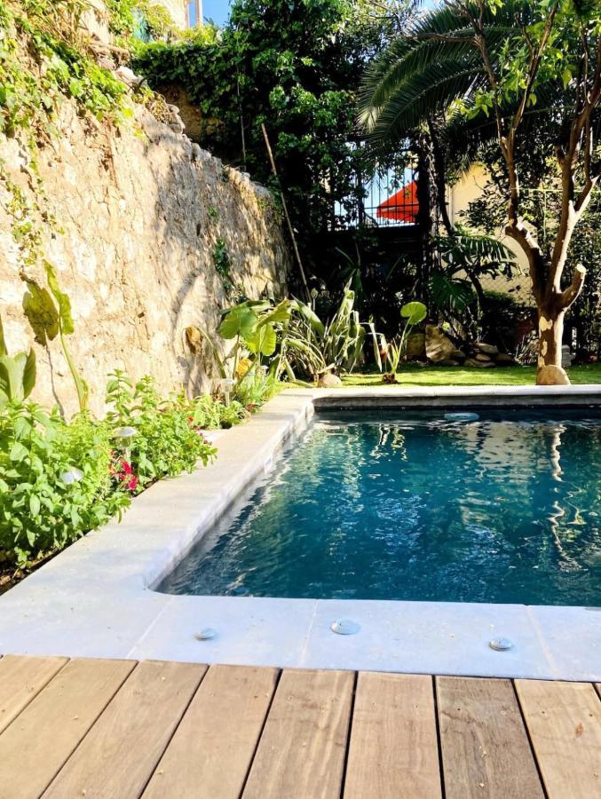 Appartement Lumineux Avec Terrasse Jardin Et Acces Piscine 빌프랑슈쉬르메르 외부 사진